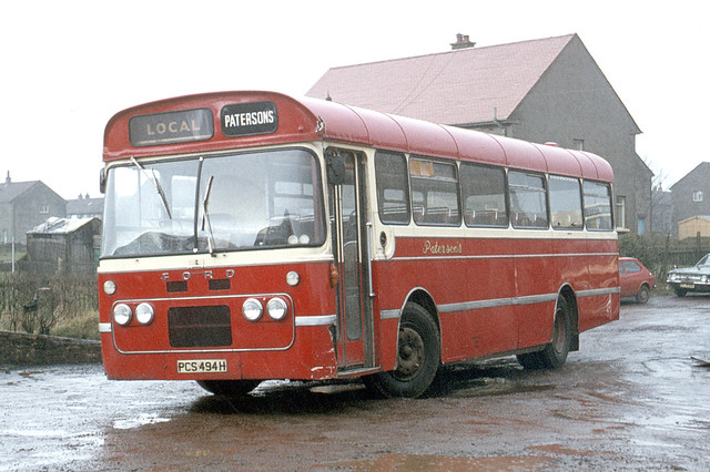 Paterson & Brown . Dalry , Ayrshire , Scotland . PCS494H . Dalry , Ayrshire , Scotland . Tuesday afternoon 21st-March-1978 .
