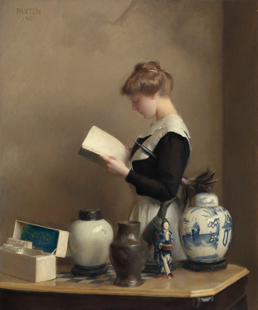 William McGregor Paxton «The House Maid», 1910