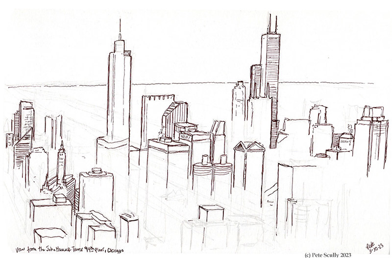 Chicago Skyline from Hancock