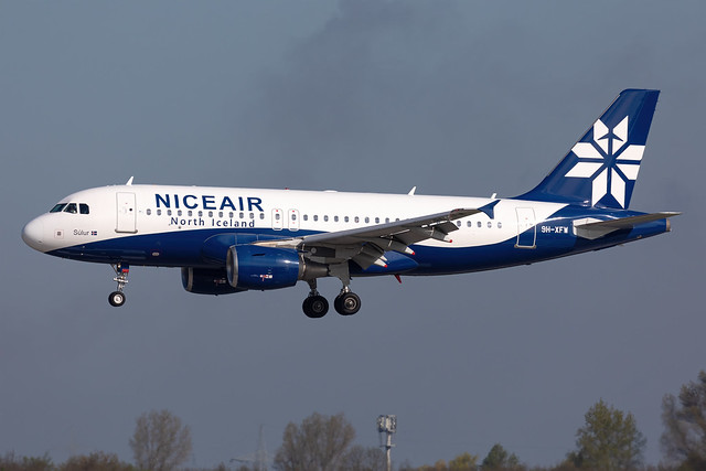 9H-XFW Niceair (HiFly Malta) Airbus A319-112