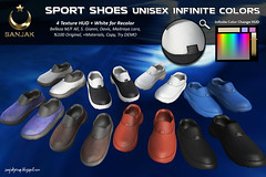 Sport Shoes Unisex Infinite Colors Sanjak