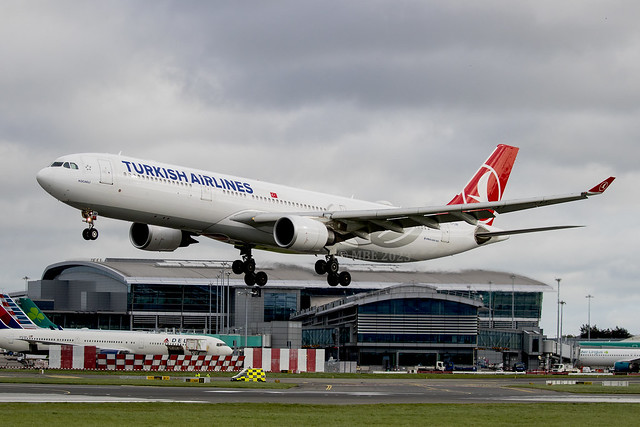 TC-LNF | Turkish Airlines | Airbus A330-303 | CN 1713 | Built 2016 | DUB/EIDW 21/03/2023