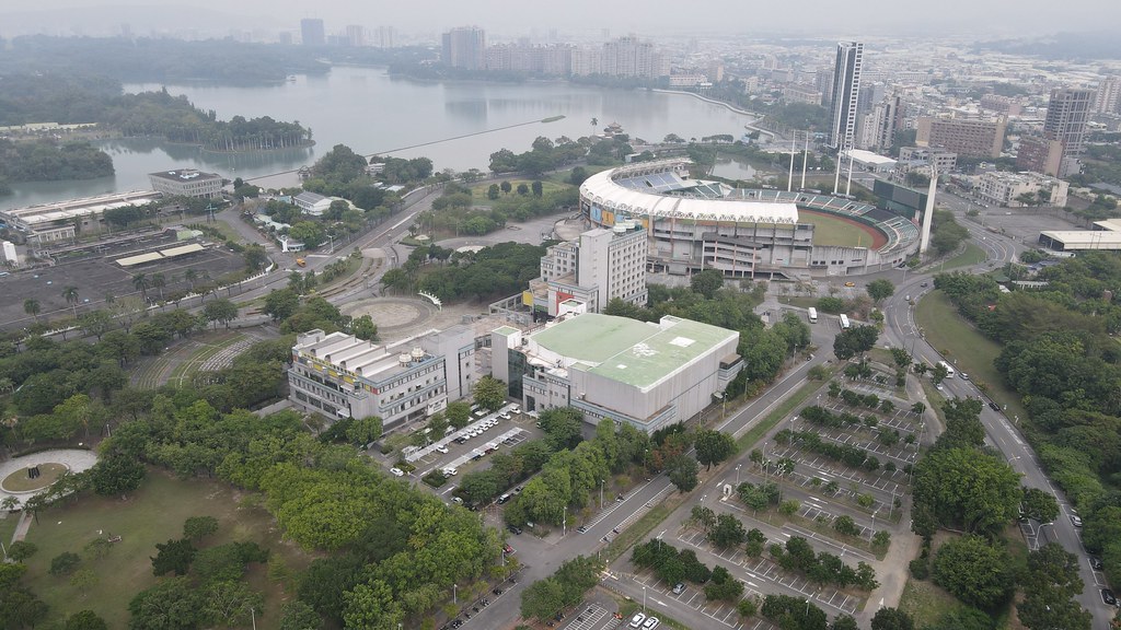 計畫基地現況空拍圖。圖片來源：台灣森林城市協會提供