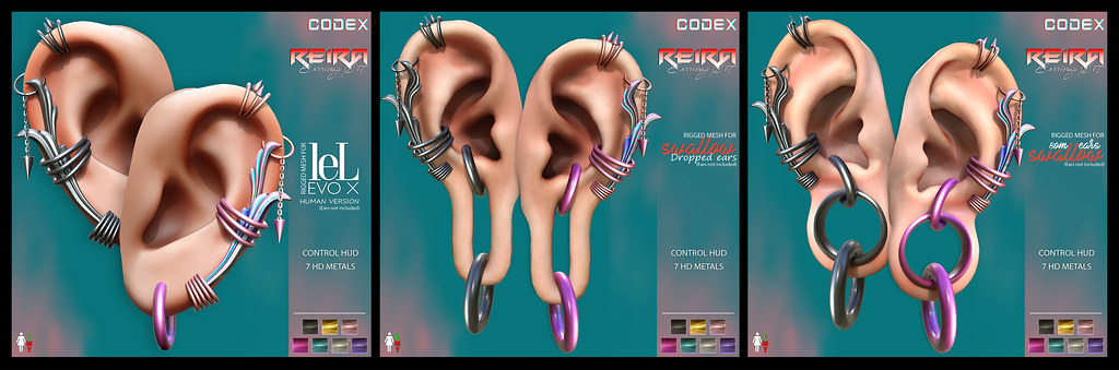 CODEX_REIRA EARRINGS SET