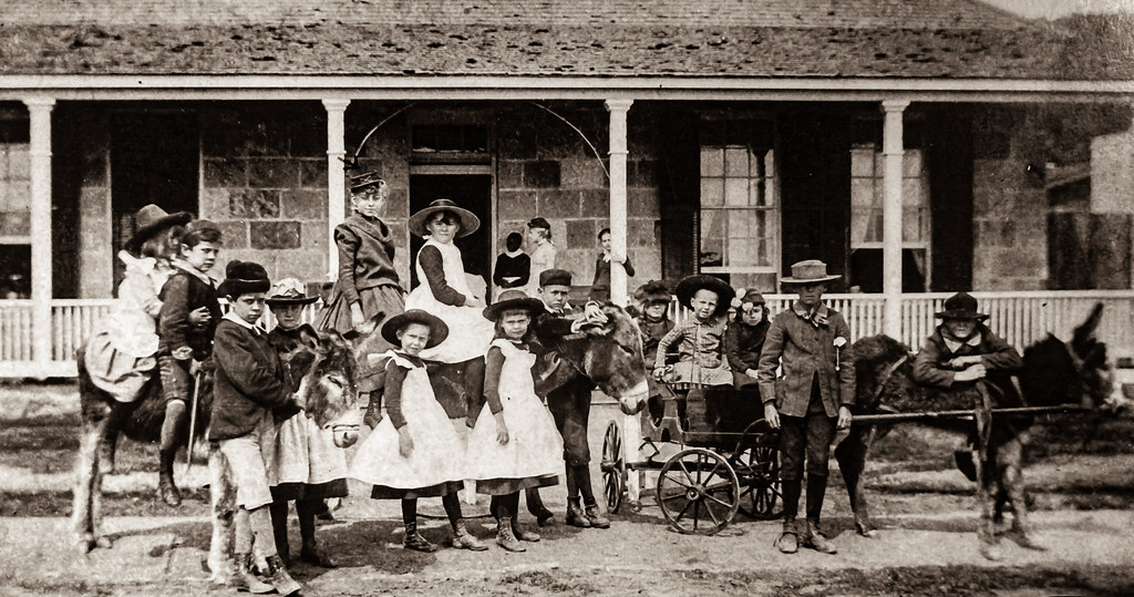 Children at Fort Davis, 1888.
