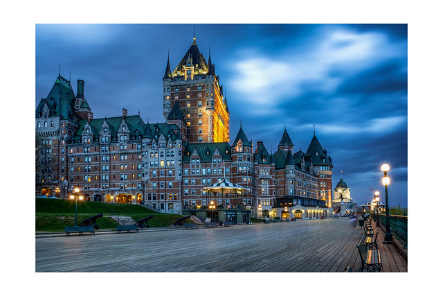 The iconic Chateau Frontenac / Quebec