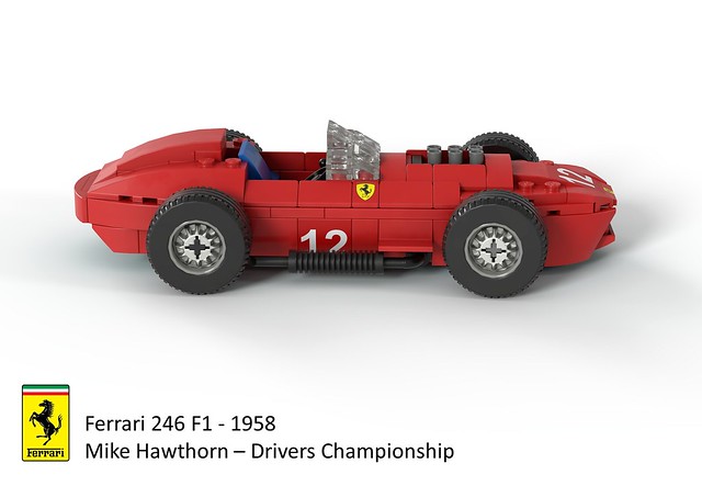 Ferrari 246 F1 Racer - 1958 - Mike Hawthorn, Drivers Championship