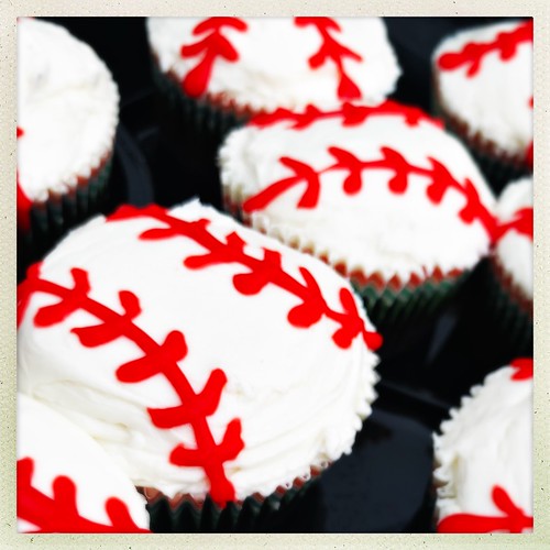 Baseball Cupcakes