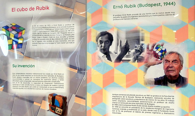 Exposición INGenio3 de Rubik, charla y IV Taller de iniciación al cubo de Rubik y sus variantes