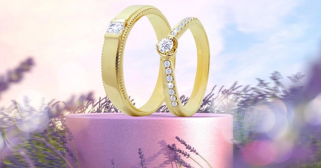 Những mẫu nhẫn cưới đẹp cho cô dâu yêu thích kim cương