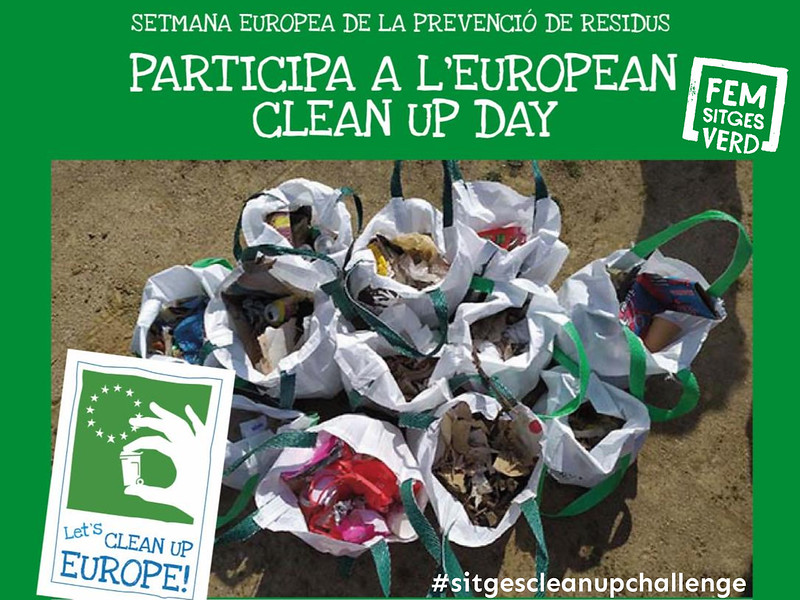Sitges se añade a las jornadas europeas de medio ambiente Let’s clean up Europe, parque de Can Robert