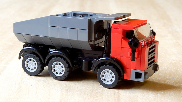 How to Build Lego Tatra Tipper Truck 6X6 (MOC - 4K)