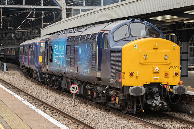 Class 37 37800 - Newcastle