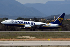 Ryanair B737-8-200 MAX EI-HMW GRO 12/04/2023