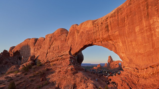 Turret Arch Through the North Window at Sunrise - My Experience