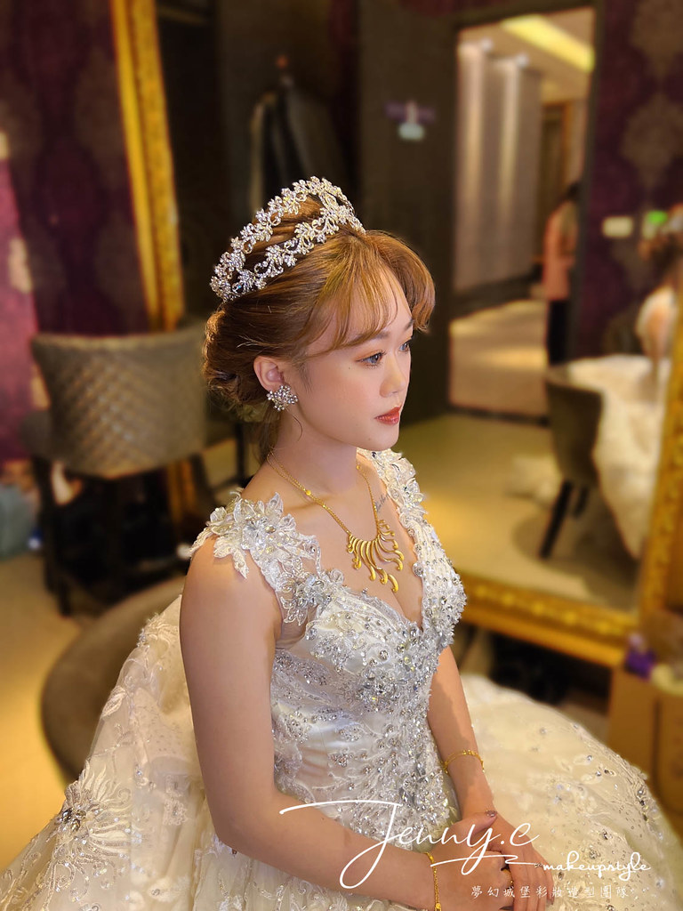 【新秘蓁妮】bride倢筠 結婚造型 / 仙氣公主