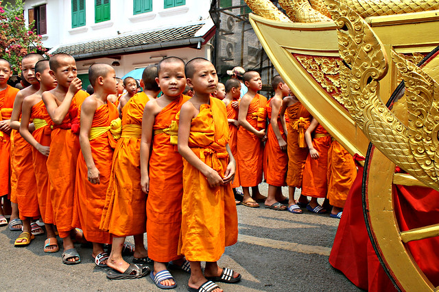 Young Buddhist Novices