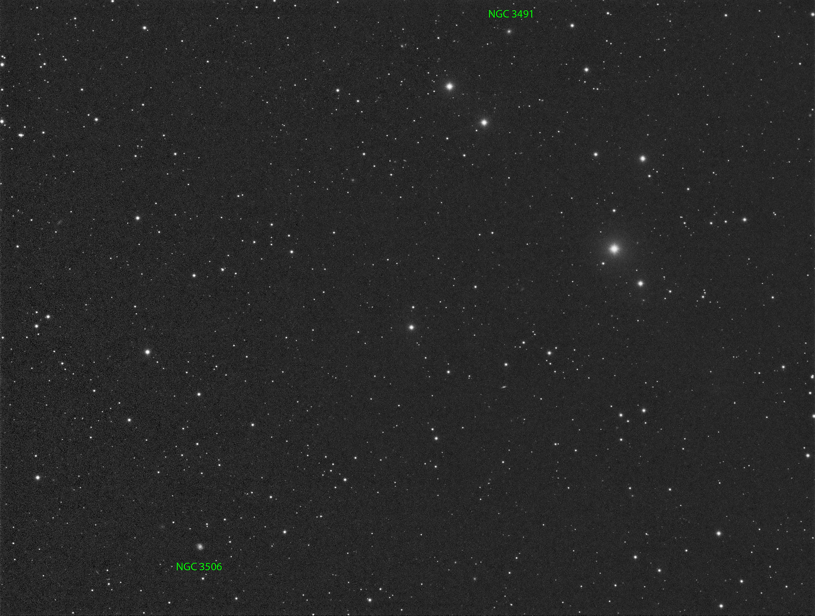 NGC 3491 - Luminance