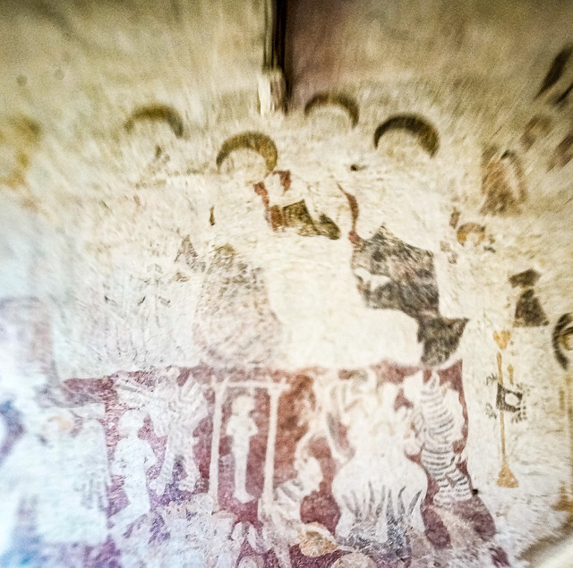 Medieval wall painting