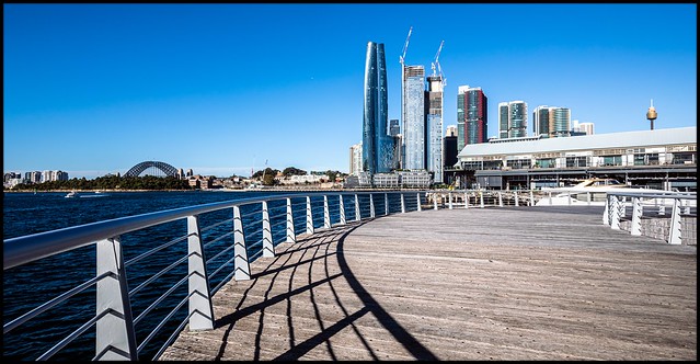 The urban boardwalk, Sydney