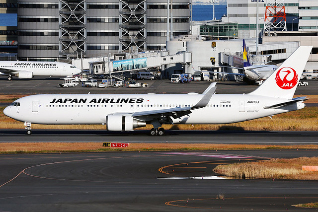 Japan Airlines | Boeing 767-300ER | JA619J | Tokyo Haneda