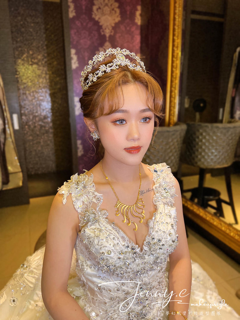 【新秘蓁妮】bride倢筠 結婚造型 / 仙氣公主