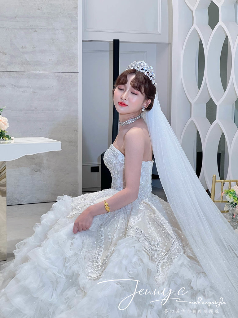 【新秘蓁妮】bride雅馨 結婚造型 / 華麗浪漫公主