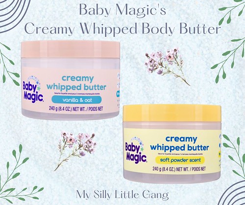 Baby Magic's Creamy Whipped Body Butter #MySillyLittleGang
