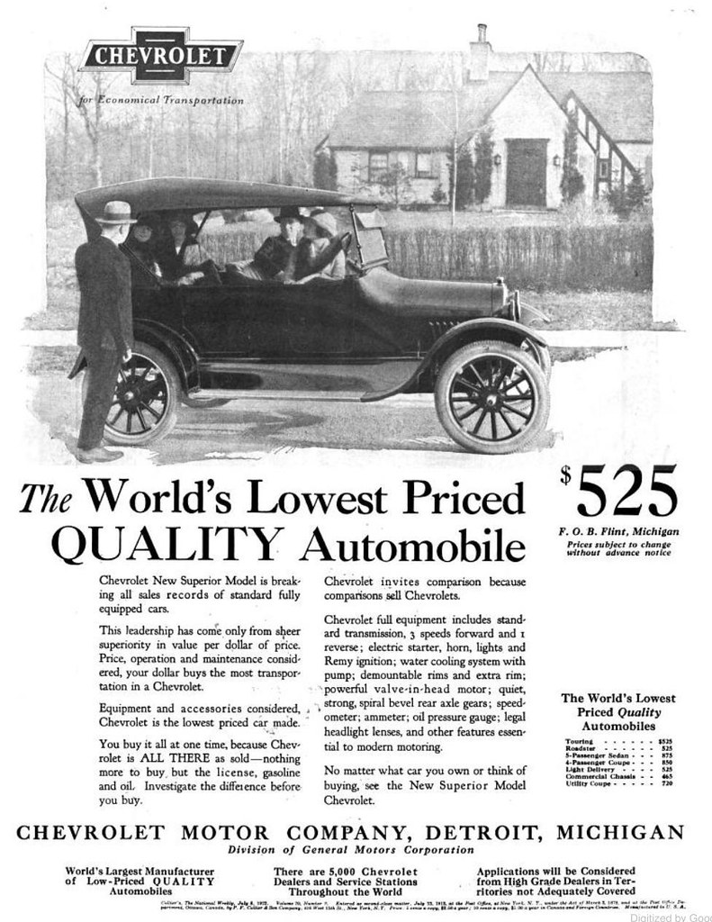 1922 Chevrolet Superior