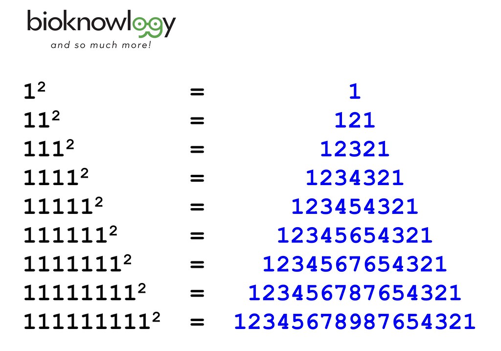 Mathematics 004 - Magic of Numbers - 1 squared
