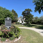 Renfro-Clark House and marker 