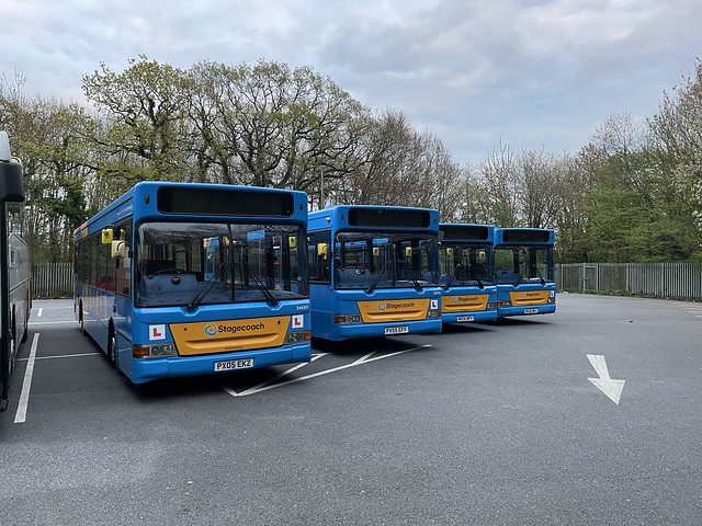 Stagecoach Southwest Training Buses - Matford