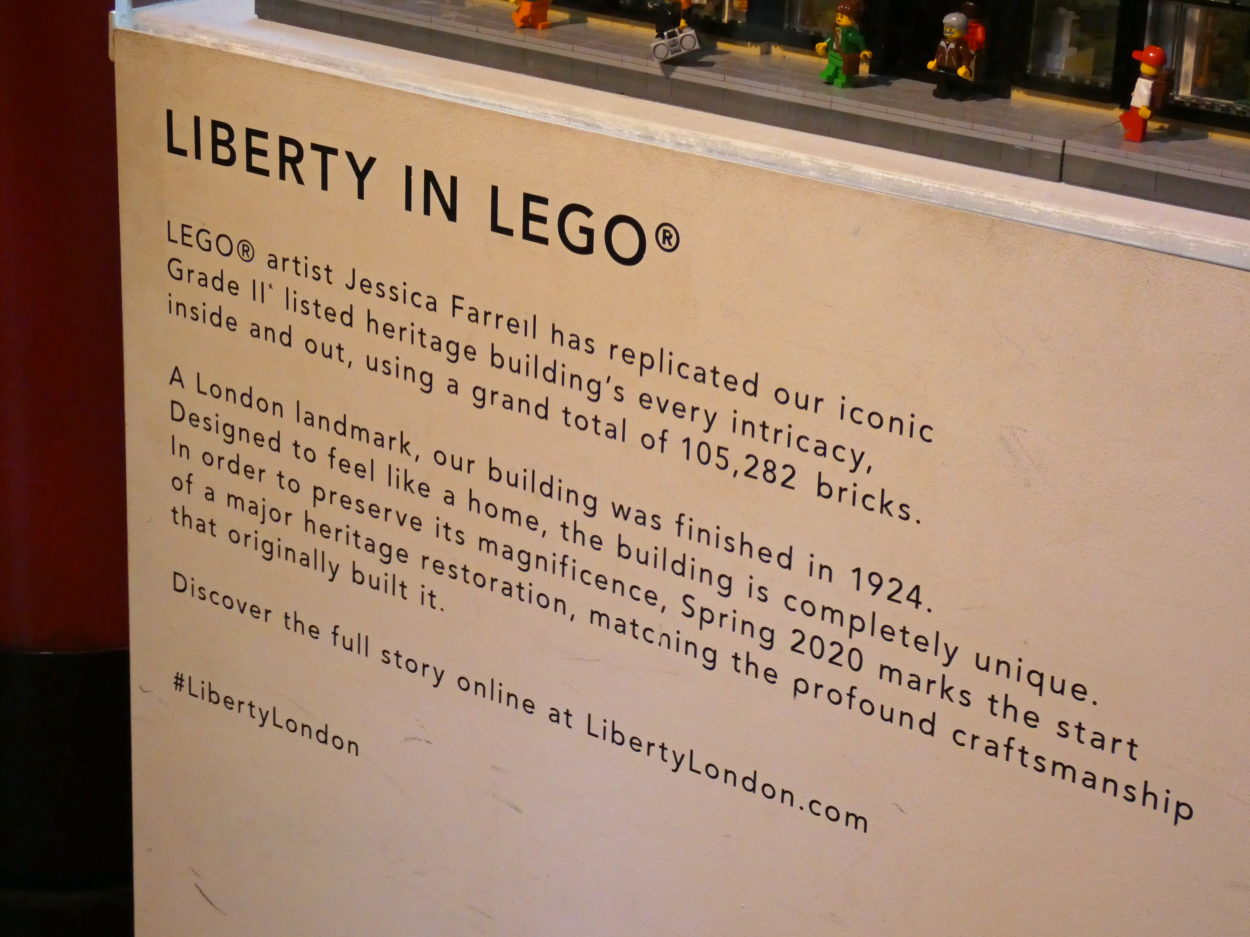 Liberty in Lego