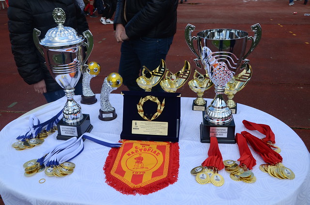 Τελικός κυπέλλου Καστοριά - Αστραπή Μεσοποταμίας: Οι απονομές