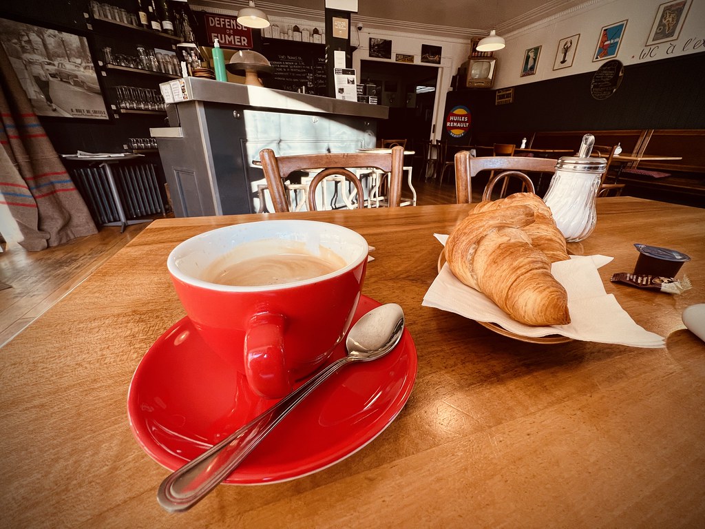 April morning coffee