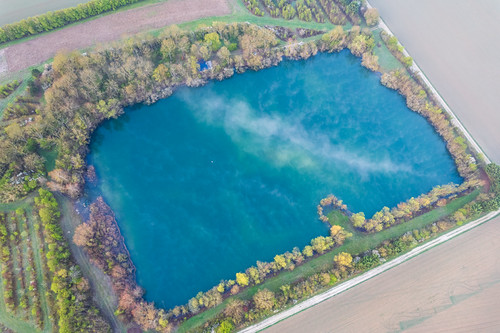 Water by ZeGaby, aerialphotography champagne djiair2s drone landscape marne montagnedereims naturephotography sunrise