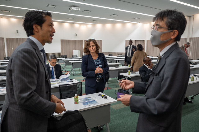 AfDB President's visit to Tokyo: Tsubame BHB's visit