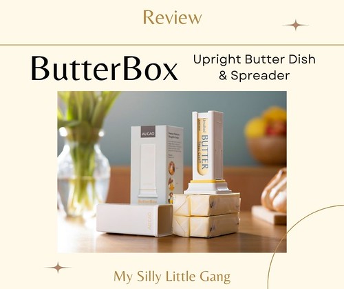 ButterBox - Upright Butter Dish & Spreader #MySillyLittleGang
