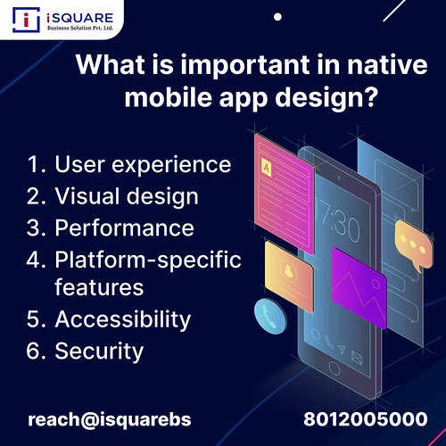 What is important in native mobile app design? | by isquare 1