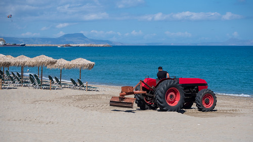 Rethymnon Beach, Crete, Greece