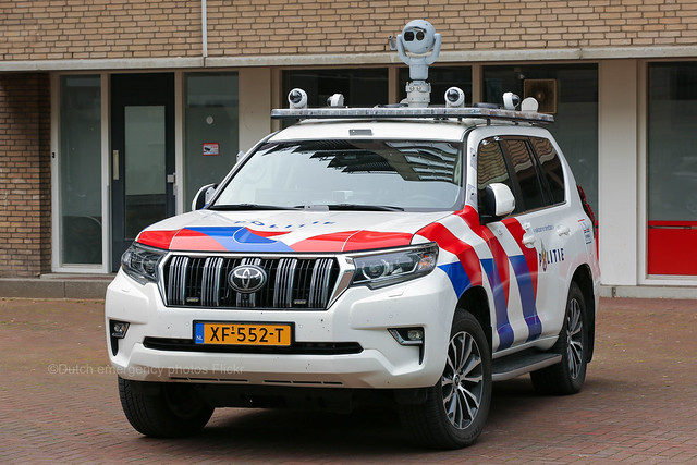 Dutch police Toyota Land Cruiser