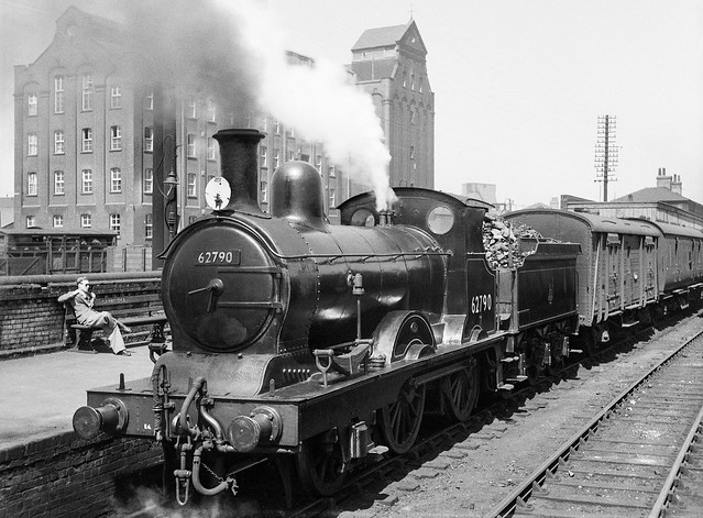 E4 BR 62790 at Cambridge Station c1950-1952