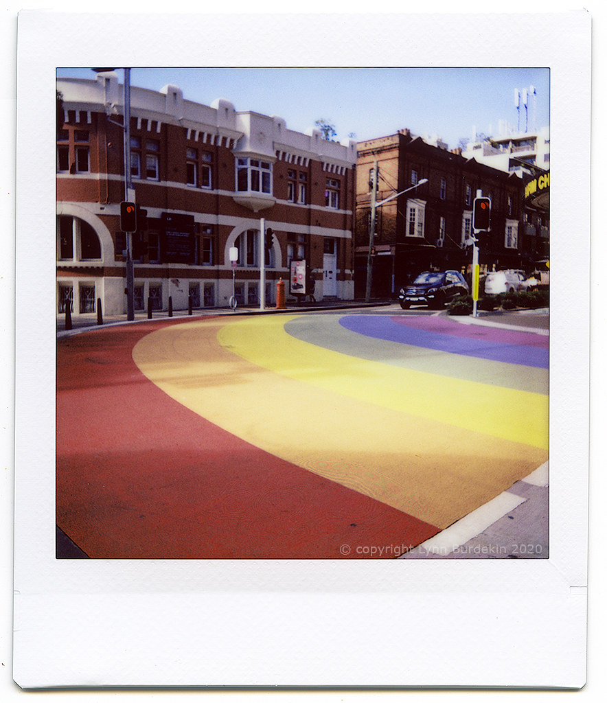 Rainbow crossing, Darlinghurst, Sydney, August 2020  #203