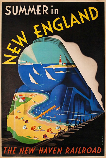 Summer in NEW ENGLAND - 1938c
