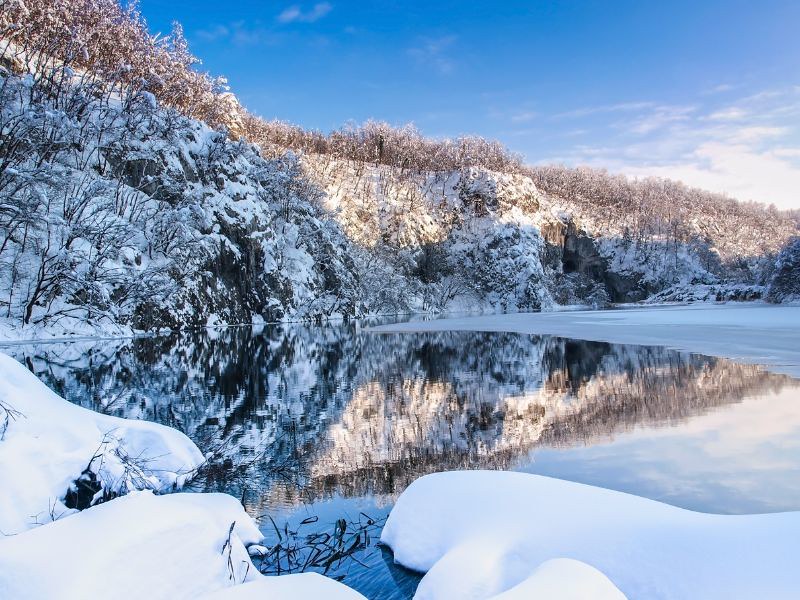 Plitvice Lakes in winter - Plitvice Lakes in winter (5)