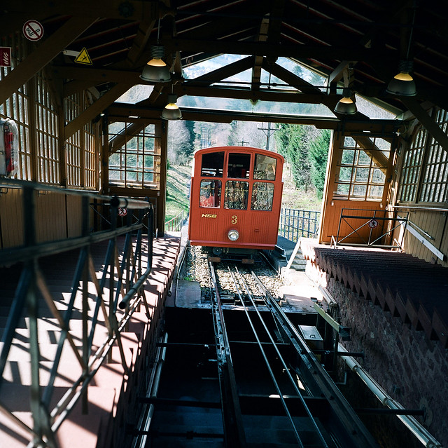 Heidelberg cable car, Königstuhl terminus