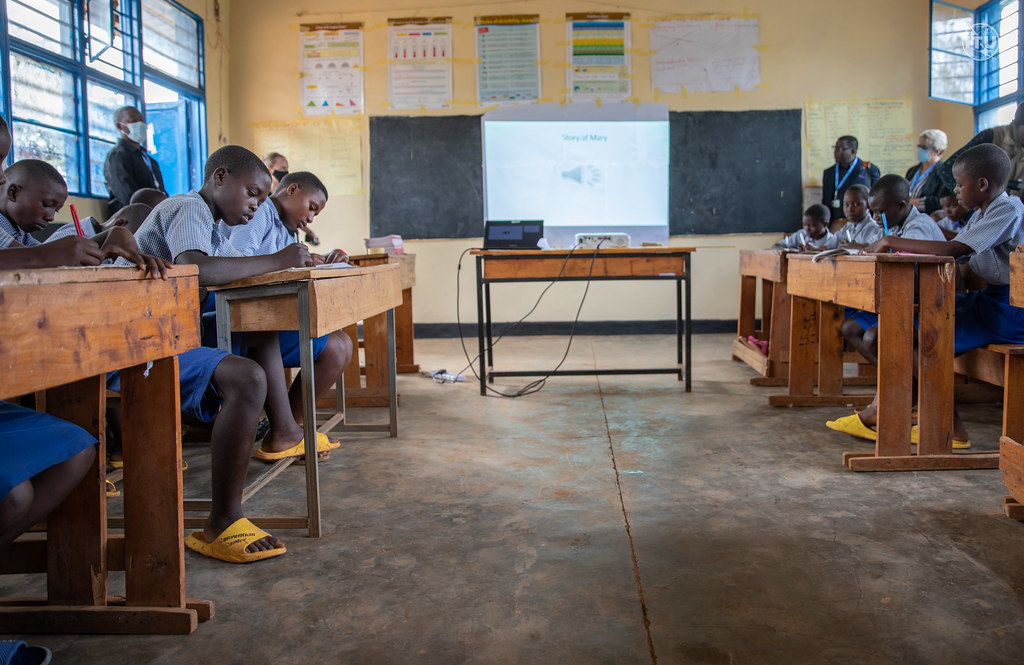 GIGA school visit Rwanda