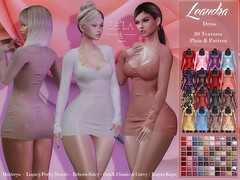 {Le'La} Leandra Dress >WEEKEND POMO< 75L