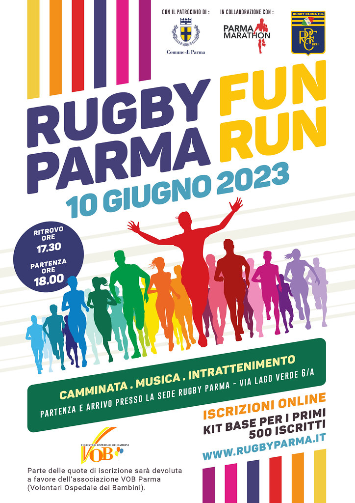 Rugby Parma Fun Run