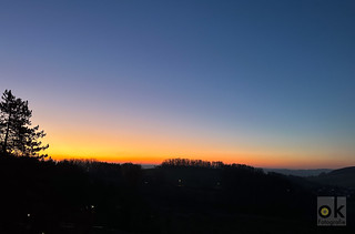 At The beginning of sunrise